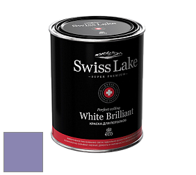 Swiss Lake White Brilliant глубокоматовая краска цвет SL-1901 California lilas