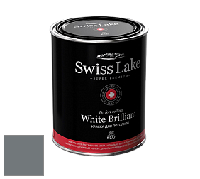Swiss Lake White Brilliant глубокоматовая краска цвет SL-2918 Silver charm