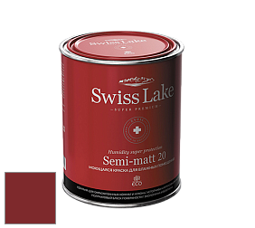 Swiss Lake Semi-matt 20 полуматовая моющаяся краска цвет RAL 3011