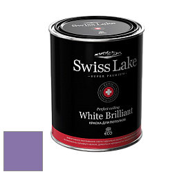 Swiss Lake White Brilliant глубокоматовая краска цвет SL-1897 Pale plum