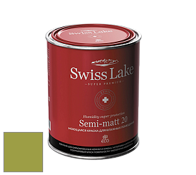 Swiss Lake Semi-matt 20 полуматовая моющаяся краска цвет SL-2538 Fir green