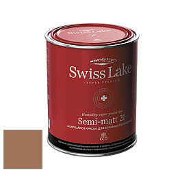 Swiss Lake Semi-matt 20 полуматовая моющаяся краска цвет ML-097 Walnut confiture