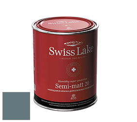 Swiss Lake Semi-matt 20 полуматовая моющаяся краска цвет NC56-1388 Snowy Spruce