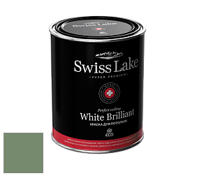 Swiss Lake White Brilliant глубокоматовая краска цвет NC37-0838 Emerald