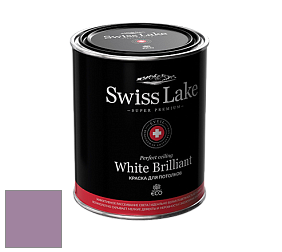Swiss Lake White Brilliant глубокоматовая краска цвет SL-1832 Mauve orchid