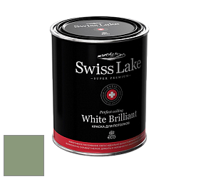 Swiss Lake White Brilliant глубокоматовая краска цвет SL-2695 Volcano green