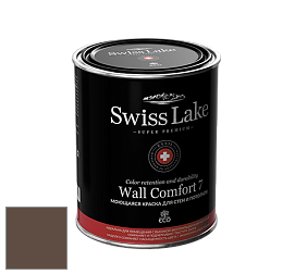 Swiss Lake Wall Comfort 7 матовая краска цвет SL-0693 Hot chocolate