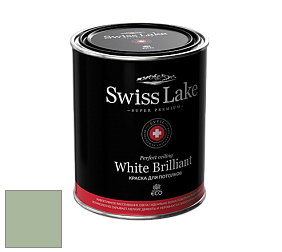 Swiss Lake White Brilliant глубокоматовая краска цвет SL-2701 Evergreen