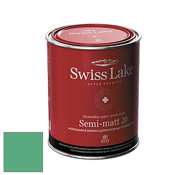 Swiss Lake Semi-matt 20 полуматовая моющаяся краска цвет NCS S 2050-G 