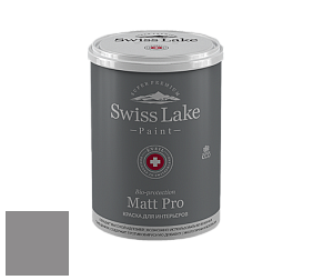 Swiss Lake Matt Pro матовая краска цвет SL-3014 Lead gray