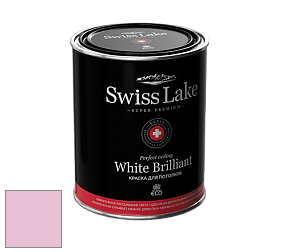 Swiss Lake White Brilliant глубокоматовая краска цвет SL-1351 Pink quartz