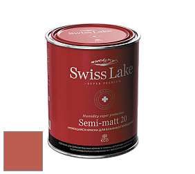 Swiss Lake Semi-matt 20 полуматовая моющаяся краска цвет NC56-1386 Fiery Rowan