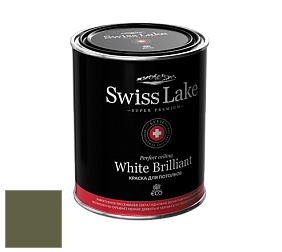 Swiss Lake White Brilliant глубокоматовая краска цвет NC53-1304 Dry Tarragon