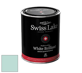Swiss Lake White Brilliant глубокоматовая краска цвет SL-2391 Mountain mint