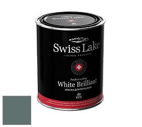 Swiss Lake White Brilliant глубокоматовая краска цвет NCS S 6010-B70G