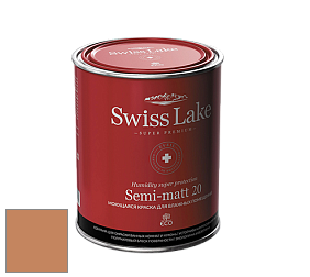 Swiss Lake Semi-matt 20 полуматовая моющаяся краска цвет NC22-0377 Carrot cake