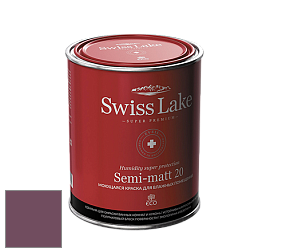 Swiss Lake Semi-matt 20 полуматовая моющаяся краска цвет NC33-0709 Night lilac