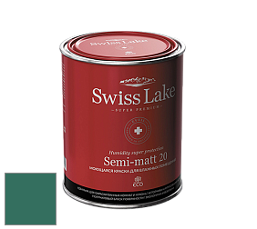 Swiss Lake Semi-matt 20 полуматовая моющаяся краска цвет SL-2370 Fir tree