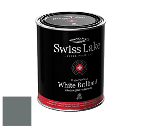 Swiss Lake White Brilliant глубокоматовая краска цвет NCS S 6005-B50G