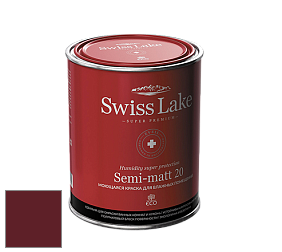 Swiss Lake Semi-matt 20 полуматовая моющаяся краска цвет RAL 3005