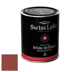 Swiss Lake White Brilliant глубокоматовая краска цвет SL-1442 Ruby gold