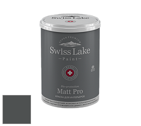 Swiss Lake Matt Pro матовая краска цвет SL-2999 Deep caviar