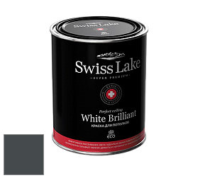 Swiss Lake White Brilliant глубокоматовая краска цвет NC36-0799 Anthracite