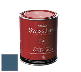 Swiss Lake Semi-matt 20 полуматовая моющаяся краска цвет SL-2094 Celestial blue