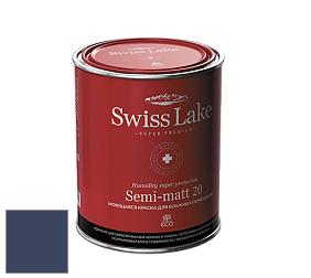 Swiss Lake Semi-matt 20 полуматовая моющаяся краска цвет SL-1949 Ocean energy
