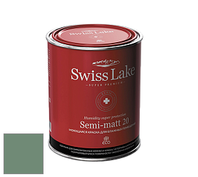 Swiss Lake Semi-matt 20 полуматовая моющаяся краска цвет NC36-0796 Jade