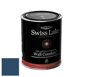 Swiss Lake Wall Comfort 7 матовая краска цвет SL-2100 Blue tang