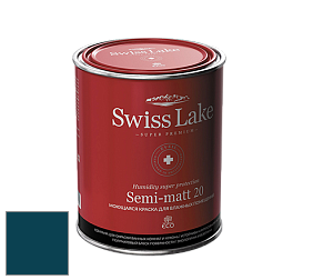 Swiss Lake Semi-matt 20 полуматовая моющаяся краска цвет RAL 5020
