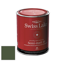 Swiss Lake Semi-matt 20 полуматовая моющаяся краска цвет RAL 6003