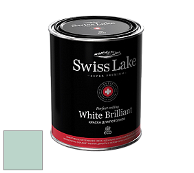 Swiss Lake White Brilliant глубокоматовая краска цвет SL-2384 Peppermint patty