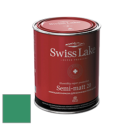 Swiss Lake Semi-matt 20 полуматовая моющаяся краска цвет SL-2365 Amazon-stone