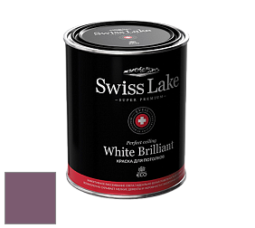 Swiss Lake White Brilliant глубокоматовая краска цвет SL-1852 French burgundy
