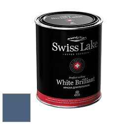 Swiss Lake White Brilliant глубокоматовая краска цвет NC28-0558 Night party