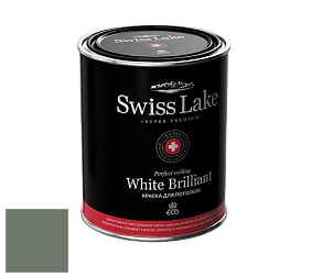 Swiss Lake White Brilliant глубокоматовая краска цвет SL-2643 Four leaf clover