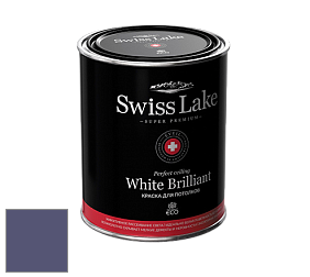 Swiss Lake White Brilliant глубокоматовая краска цвет NC28-0552 Blueberry