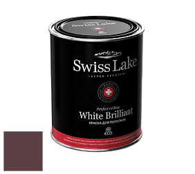 Swiss Lake White Brilliant глубокоматовая краска цвет NC33-0714 Black cherry