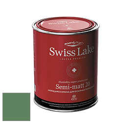 Swiss Lake Semi-matt 20 полуматовая моющаяся краска цвет SL-2712 Soft moss