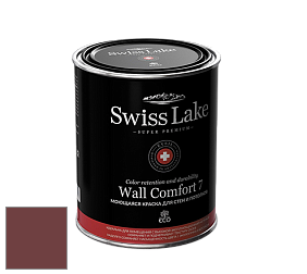 Swiss Lake Wall Comfort 7 матовая краска цвет NC33-0712 Red wine