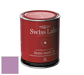 Swiss Lake Semi-matt 20 полуматовая моющаяся краска цвет NCS S 2040-R40B 