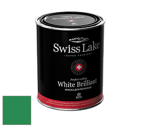 Swiss Lake White Brilliant глубокоматовая краска цвет SL-2512 Green gloss