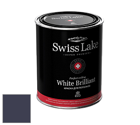 Swiss Lake White Brilliant глубокоматовая краска цвет SL-1950 Onyx
