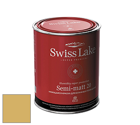 Swiss Lake Semi-matt 20 полуматовая моющаяся краска цвет NCS S 2040-Y 