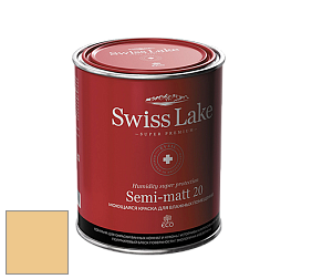 Swiss Lake Semi-matt 20 полуматовая моющаяся краска цвет NCS S 1030-Y10R 
