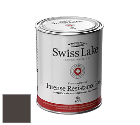 Swiss Lake Intense Resistance Plus глубокоматовая водно-дисперсионная краска цвет SL-2998 Black tea