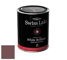 Swiss Lake White Brilliant глубокоматовая краска цвет NC33-0699 Barbaresco wine