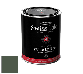 Swiss Lake White Brilliant глубокоматовая краска цвет SL-2699 Queen agave
